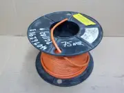 Flex Cable 3 Cores 1mm2 Orange Cable Flex, 75m Roll, APEC,