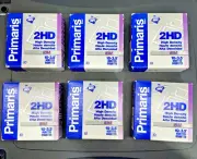 PRIMARIS 2HD HIGH DENSITY IBM FORMATTED 10- 3.5" DISKETTES 6 BOXES BRAND NEW