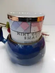 BATH & BODY WORKS 3-WICK BLUE SEA WHALE CERAMIC CANDLE HOLDER NEW