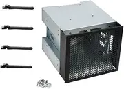 HOMSFOU Bay Hard Drive Mounting Bracket Durable Hard Drive Storage Box Efficient Heat Dissipation Easy Installation Compatible with DIY Projects