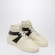 [Fear of God] Cream/black Basketball Sneaker 40 IT White