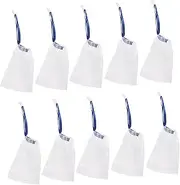 NOLITOY 20pcs Bath Soap Foaming Bag Bubble Pouches Soap Foaming Holder Bubble Net for Cleaning Random Color
