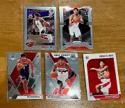 Lot 5x RUI HACHIMURA Rookie Cards RC Wizards Gonzaga Mosaic Prizm Premium Stock