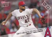 2017 Topps NOW 315 Ricky Nolasco Angels Complete Game SO Mariners Albert Pujols