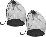 HONMEET Sports Equipment Storage Bag Mesh Bags for Toys Lightweight Portable Design