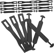 Amosfun 50 Pcs Plastic Carry Handles for Cardboard Boxes Moving Handles for of Shipping and Storage Boxes Lightweight and Application for Various Uses