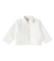 [Bonpoint] Bonpoint Elsha quilted cotton jacket Y 12 white