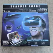 Sharper Image Smartphone 360 Degrees Virtual Reality Headset Transform Reality