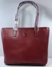 Dooney & Bourke Florentine Small Charleston Shopper Bordeaux Color