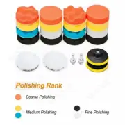 22pcs 3inch Fits Car Polisher Drill Buffing Waxing Polishing Sponge Pads Kit Set