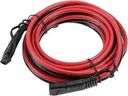 X AUTOHAUX 9.84ft 10AWG SAE Harness Quick Connect Disconnect Assembly with 30A Fuse for Car Motorcycle Solar Panel Power Supply