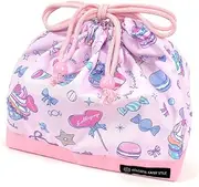 COLORFUL CANDY STYLE NL702900 Drawstring Bag, Medium, PET Milky Sweets Candy Ala Mode