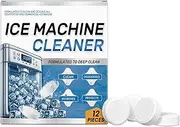 Ice Machine Cleaner - Descaling Deodorizing Ice Maker Machine Cleaner,Small Appliance Parts & Accessories, Stain Removal Products for Most Ice Makers