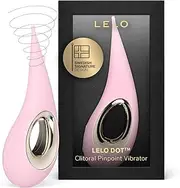 LELO DOT Clitoral Pinpoint Vibrator for Women, Female Sex Toys with Elliptical Motion and 8 Pleasure Settings, Clitoris Stimulator Adult Toy, High Frequency Clitoral Vibrator, Pink