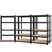 Warehouse Garage Storage Racking Steel Metal Shelves - 5x1.8m