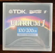 TDK Ultrium LTO1 LTO-1 - 100GB/200GB Tape Data Cartridge - NEW/Sealed