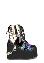 [Demonia] Black Hole Platform Boots