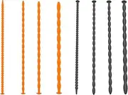 8PCS Silicone Urethral Massage Stick Male Masturbation SM Sex Toys Adult Products Urethral Stimulation Threaded Urethral Plug Set