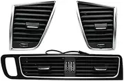 Car A/C Vents For Q5 2009-2017 8R1820901 8R1820902 8R1820951C Front Air Conditioning Outlet Center Armrest Car Air Vent Assembly