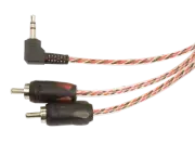 Stinger SI436 4000 Series 6 Ft 3.5Mm To Stereo Rca Interconnects Y Adapter New