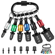 12PCS Swage Tool HVAC Repairing Set with Bit Holder, Air Conditioner Copper Tube