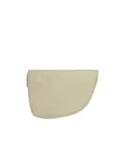 medium Shield leather wallet One size Nude