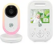 LeapFrog LF2413 Video Baby Monitor with Camera.300m Long Range, Baby Monitor with 2.8" IPS Colour Screen,Soothing Sounds,2X Zoom,Temperature Sensor,Noise Activation Mode, Intercom,Long Battery Life