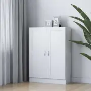 NNEVL Book Cabinet White 82.5x30.5x115 cm Chipboard