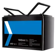 12V 100Ah Lithium Iron Phosphate Battery LiFePO4 BMS Solar Boat Camping