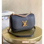 精品現貨 LV LOUIS VUITTON LOCKMECHAINPM女包 單肩包 斜挎包 M57073