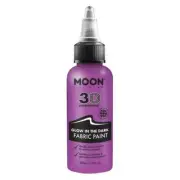 Moon Glow In The Dark Fabric Paint 30ml Single Costume Make Up