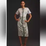 Anthropologie In Earnest by Byron Lars Dress Size 8 NWT