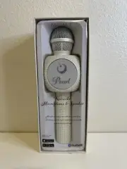 MVMT Pearl Karaoke Microphone & Speaker With Sound Activated LED Lights