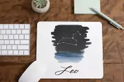 Leo Zodiac Sign Horoscope Mouse Pad for Computer Office Gaming Desk Non-Slip