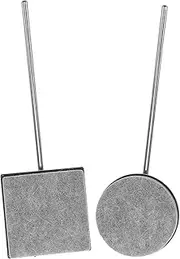 WHAMVOX Bass Drum Pedal Parts Drum Mallets Accessories for Kick Pedal Felt Flat Bottom
