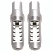 FPT-00021-SILVER Oberon Performance Ducati Front/Rider Touring Foot Pegs