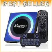 Ultra HD 8K Android TV Box 2025 - RK3528 Dual WiFi 6, Compact Streaming Device