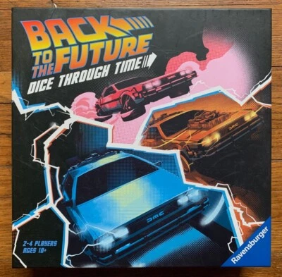 (Absolutely New) Back to the Future Dice Through Time Board Game