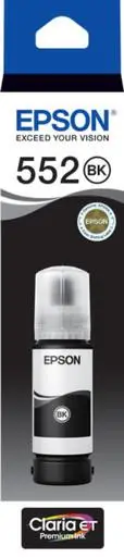 Epson T552 - Claria EcoTank - 70ml Pigment Black Ink