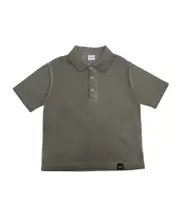 faded-effect piqué polo shirt 14Y,12Y Green