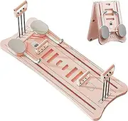 Multi-Functional Ab Wheel Roller,Foldable Pilates Reformer Board Set,Foldable Pilates Board,Pilates Reformer Board Plank Trainer Abdominal Board for Full Body Workout