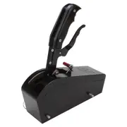 RTS Automatic Shifter Billet Striker Pistol grip Billet Handle All Black GM Powerglide TH350 TH400 C4 C6 Chrysler