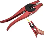 HEEPDD Livestock Ear Tag Plier, Animal Ear Tag Install Tool 90 Degrees Applicator Puncher Tagger for Livestock Pigs Sheep Goats Cattles Cows