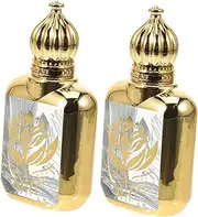VICASKY 2Pcs Roll Essential Oil Roller Bottles Durable Leak Perfume Dispenser for Travel and Home Use Compact Design with High End Material for Essential Oils