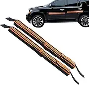 Car Side Door Protector, 2-Pack Anti-Collision Bumper Strip, Night Reflective Foldable Cushion, Anti-Scratch Patch for All Vehicles, Auto Accessories, Size: 34.25 x 2.95 x 1.57 inches