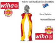 Wiha Insulated 200mm Side Cutter 41280 - Industrial Electric