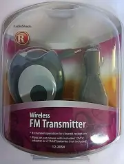 RadioShack Wireless FM Transmitter 12-2054 Brand New in Package