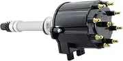 Distributor 100% New Compatible with 87-95 Chevy GMC C/K 1500 2500 3500 Pickup Truck Van Camaro V8 305 350 454 5.0 5.7 7.4L Small Block Big Block TBI EFI LG4 LB9 1103698 1103749 30-1830 Black Cap