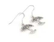 Sterling Silver Tree Of Life Earrings - Free Gift Packaging