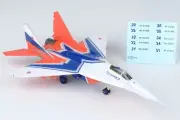 Hobby Master 1/72 MiG-29 Fulcrum-A w/Decal Sheet Russian Air Force Strizhi